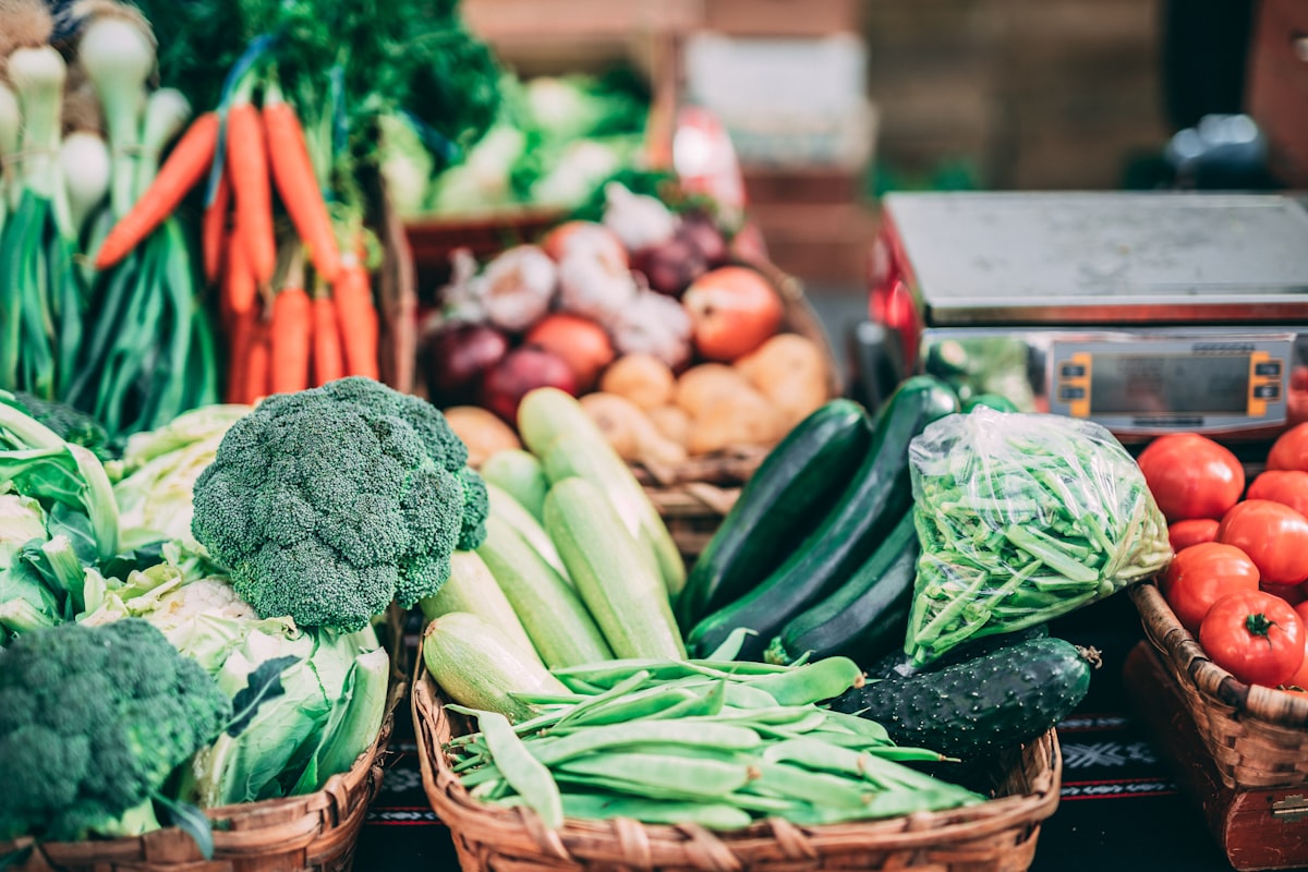 Aliments nutritifs variés